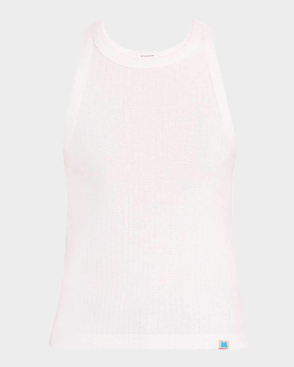 The Chin Up Ribbed Tank